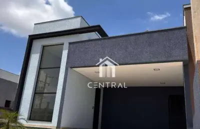 Casa com 3 dormitórios à venda, 130 m² por r$ 900.000,00 - condomínio villagio wanel - sorocaba/sp