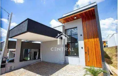 Casa com 3 dormitórios à venda, 117 m² por r$ 640.000,00 - caguaçu - sorocaba/sp