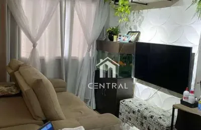 Apartamento com 2 dormitórios à venda, 44 m² por r$ 290.000 - jardim las vegas - guarulhos/sp