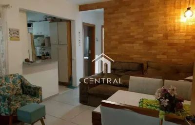 Apartamento garden com 2 dormitórios à venda, 47 m² por r$ 330.000,00 - jardim são carlos - sorocaba/sp