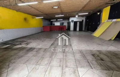 Salão para alugar, 305 m² por r$ 6.747/mês - jardim guarulhos - guarulhos/sp