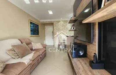 Apartamento a venda condomínio autêntico - 82m² - 3 dormitórios - 1 suíte - 2 vagas - vila augusta guarullhos/sp