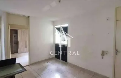 Apartamento com 2 dormitórios à venda, 52 m² por r$ 120.000,00 - caguaçu - sorocaba/sp
