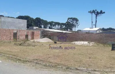Terreno à venda, 510 m² por r$ 360.000,00 - rio pequeno - são josé dos pinhais/pr