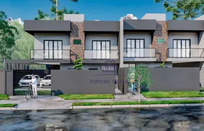 Sobrado com 3 dormitórios à venda, 141 m² por r$ 849.000 - afonso pena - são josé dos pinhais/pr