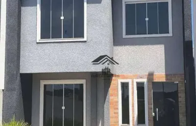 Sobrado com 3 dormitórios à venda por r$ 460.000,00 - jardim brasil - fazenda rio grande/pr