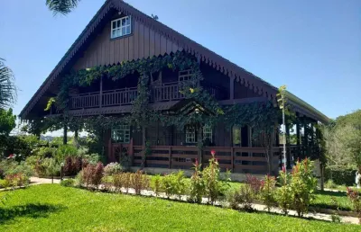 Chácara com 5 dormitórios à venda, 2000 m² por r$ 1.220.000 - campina do taquaral - são josé dos pinhais/paraná
