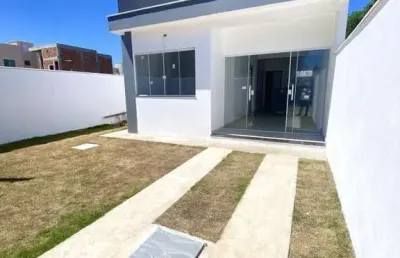 Lançamento em cabo frio: casa 2 quartos a 5 minutos da praia
