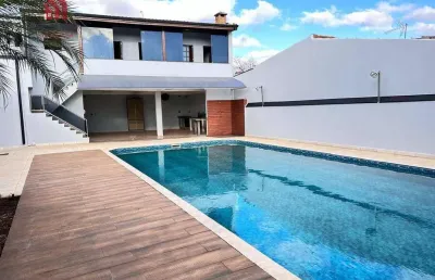 Casa com 5 dormitórios para alugar, 420 m² por r$ 9.000,00/mês - jardim américa - sorocaba/sp