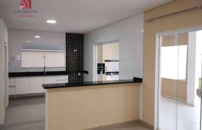 Sobrado com 3 dormitórios para alugar, 190 m² por r$ 6.000,00/mês - jardim villagio milano - sorocaba/sp