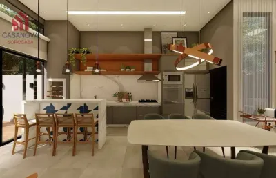 Casa com 3 dormitórios à venda, 140 m² por r$ 795.000,00 - wanel  ville - sorocaba/sp