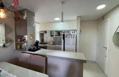 Apartamento com 2 dormitórios à venda, 60 m² por r$ 365.000,00 - jardim piratininga - sorocaba/sp