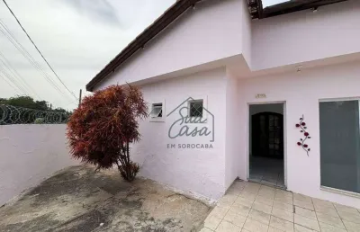 Casa com 3 dormitórios para alugar por r$ 2.200/mês - wanel ville - sorocaba/sp