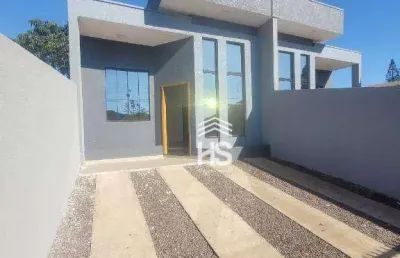 Casa à venda, 80 m² por r$ 420.000,00 - brasília - cascavel/pr