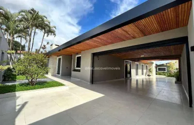 Casa no country com 5 dormitórios à venda, 460 m² por r$ 3.850.000 - cascavel/pr