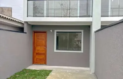 Sobrado com 83m² à venda no bairro campo de santana, curitiba