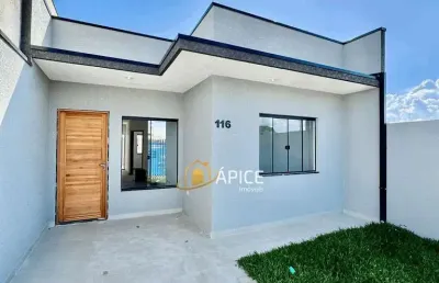 Casa com 3 quartos no bairro nações em fazenda rio grande
