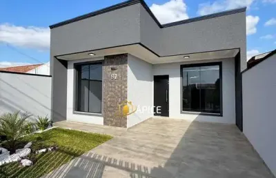 Casa com 3 quartos e espaço gourmet no bairro santa terezinha, fazenda rio grand
