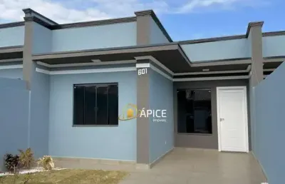 Casa com suíte e espaço gourmet no bairro estados, fazenda rio grande