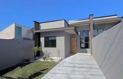 Casa com suíte e espaço gourmet no bairro eucaliptos, fazenda rio grande