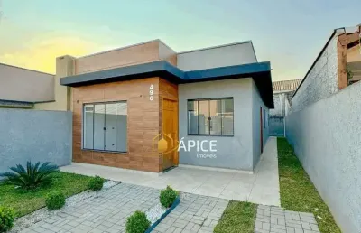 Casa com suíte e quintal no bairro estados, fazenda rio grande