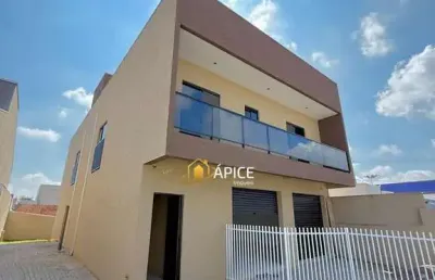Apartamento com 3 quartos e churrasqueira-bairro gralha azul-fazenda rio grande
