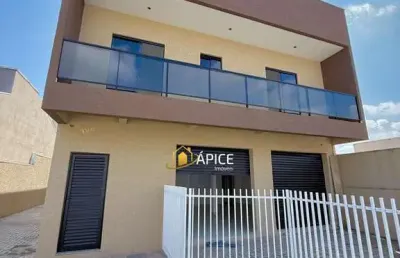Apartamento com 3 quartos e sacada no bairro gralha azul, fazenda rio grande