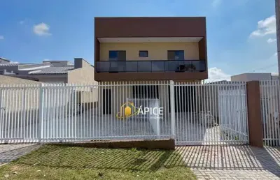 Apartamento com 3 quartos e sacada no bairro gralha azul, fazenda rio grande