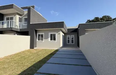 Casa nova à venda no bairro estados em fazenda rio grande pr