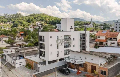 Apartamento com 1 dormitório para alugar, 38 m² por r$ 2.280,01/mês - velha - blumenau/sc