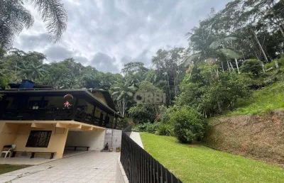 Sítio com 3 dormitórios à venda, 35.000 m² por r$ 2.300.000 - glória - blumenau/sc