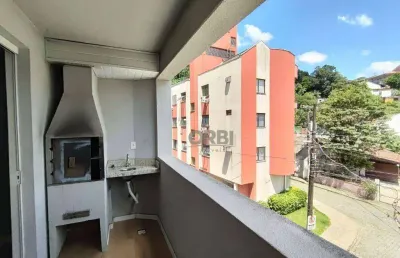 Apartamento com 2 dormitórios para alugar, 75 m² por r$ 3.600,00/mês - centro - blumenau/sc