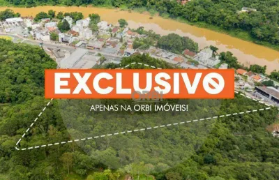 Terreno à venda, 65882 m² por r$ 2.985.000,00 - ponta aguda - blumenau/sc