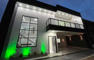 Casa para venda em brasília, setor habitacional vicente pires - trecho 3, 4 dormitórios, 4 suítes, 2 banheiros, 2 vagas