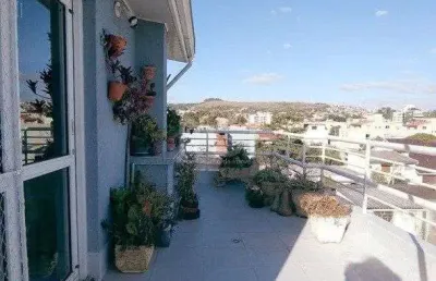 Cobertura para venda - 85.22m², 2 dormitórios, sendo 1 suites, cristal