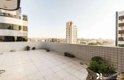 Cobertura 3 dorms à venda rua maestro salvador campanella, jardim itu - porto alegre
