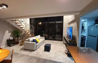 Excelente apartamento duplex de 74m² com 01 suíte e 2 vagas.