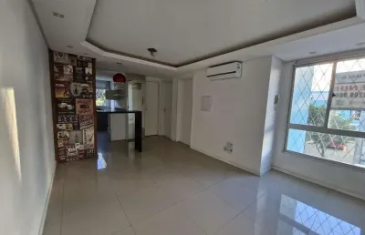 Apartamento semi mobiliado 2 dormitórios bairro vila nova porto alegre