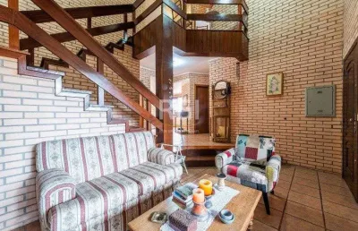 Casa para venda - 420.22m², 3 dormitórios, sendo 1 suites, 7 vagas - santa tereza