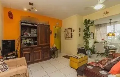 Apartamento, no bairro chácara das pedras. churrasqueira, 1 vaga, 3 quartos