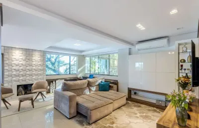 No bairro petrópolis 4 dormitórios, 2 suites, lareira e churrasqueira com 3 vagas
