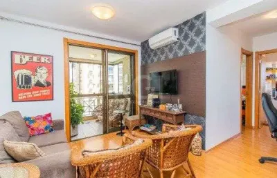 Apartamento para venda - 71.77m², 2 dormitórios, sendo 1 suites, 1 vaga - passo da areia