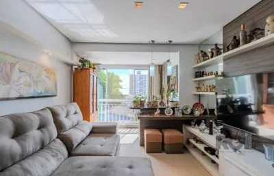 Apartamento para venda - 73.81m², 2 dormitórios, sendo 1 suite, 1 vaga - jardim lindóia
