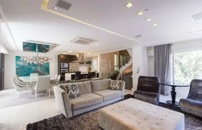 Casa condominio para venda - 380m², 3 dormitórios, sendo 3 suites, 4 vagas - pedra redonda
