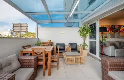 Apartamento garden com 178m², 3 quartos, 1 suíte, 2 vagas individuais, no bairro chácara das pedras