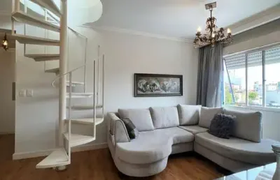 Cobertura - duplex à venda em medianeira com 142m² 2 suítes, 1 vagas