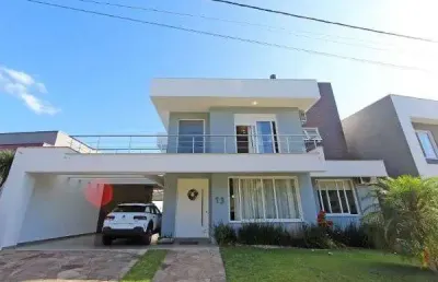 Casa para venda - 236m², 5 dormitórios, sendo 4 suites, 2 vagas - lagos de nova ipanema
