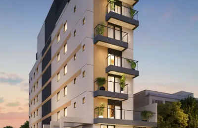 Lançamento a uma quadra do shopping agua verde: alto padrão  no saint maartan residence