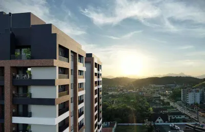 Apartamento para venda em joinville, anita garibaldi, 2 dormitórios, 1 suíte, 2 banheiros, 1 vaga