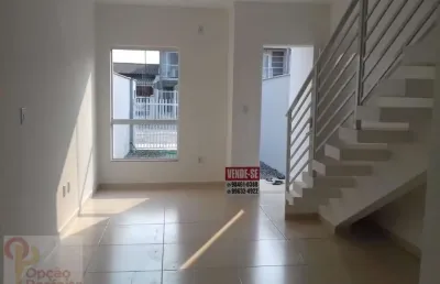 Sobrado geminado para venda em joinville, vila nova, 2 dormitórios, 2 banheiros, 1 vaga